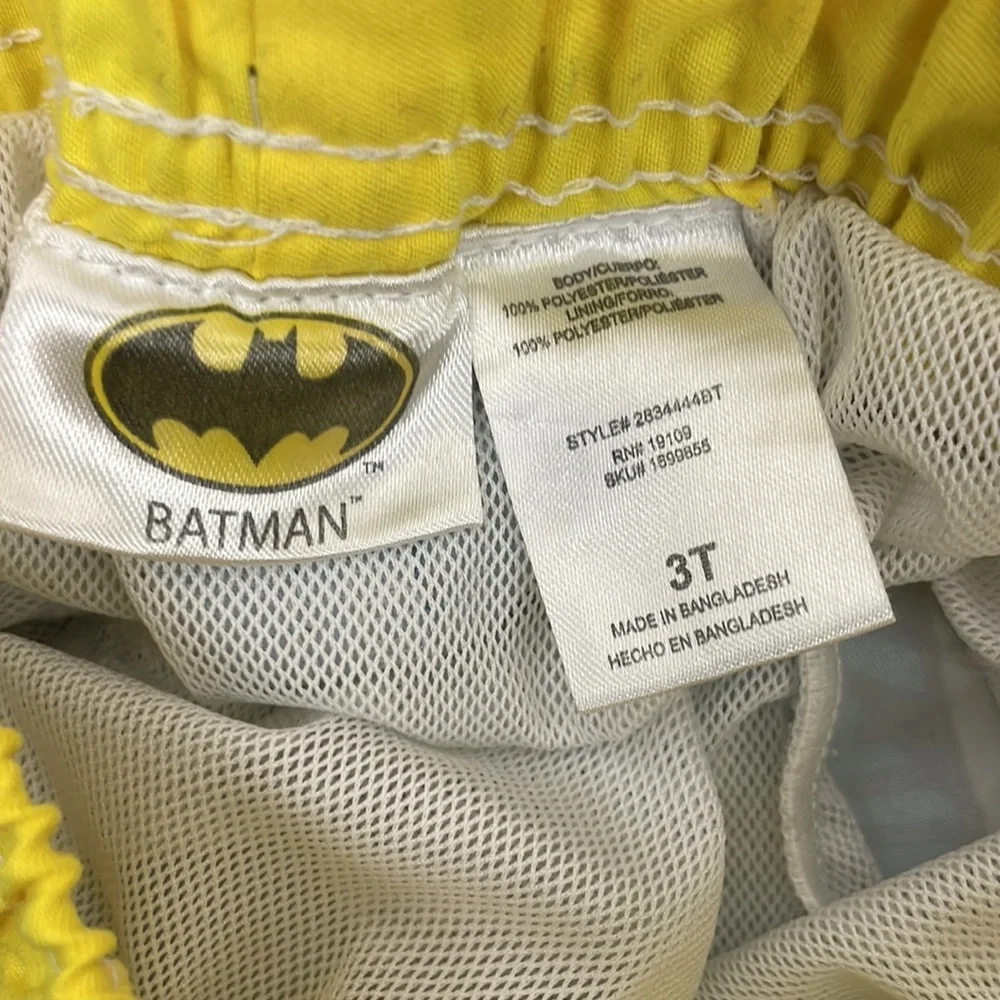 DC comics Batman swim trunks 3t - Picture 3 of 4